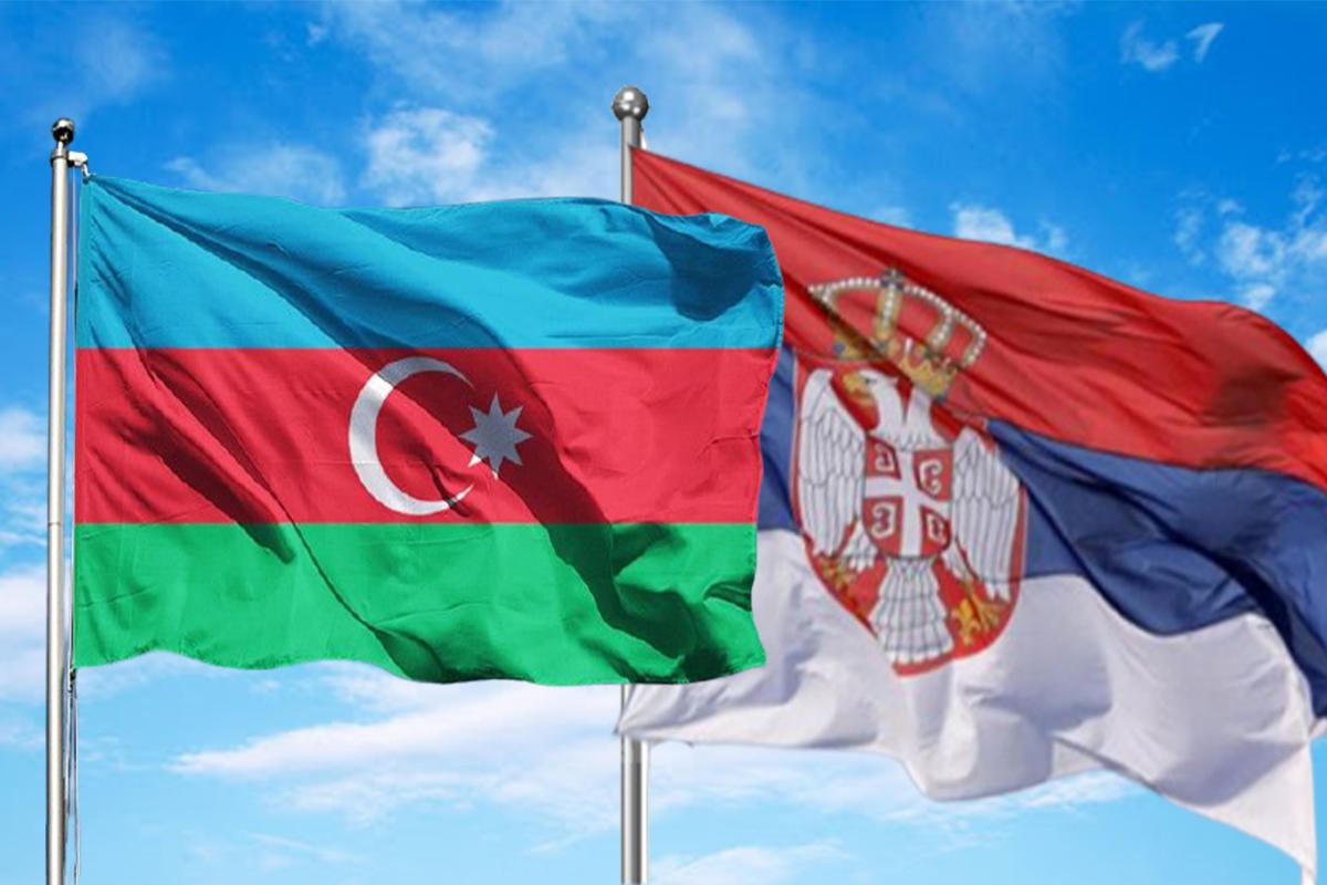 azerbaijan serbia flags 210822