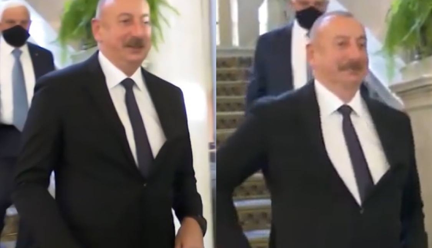 Prezidentin daha bir səmimi görüntüsü gündəm oldu - Video 1 17ba8e7d90b319a1bbada16dd03bfce6
